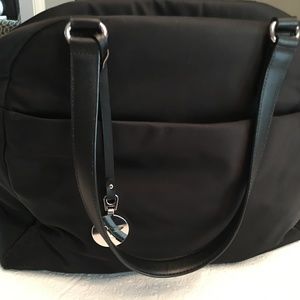 OMG WORK/OVERNIGHT BAG Lo & Sons (Black,Purple)